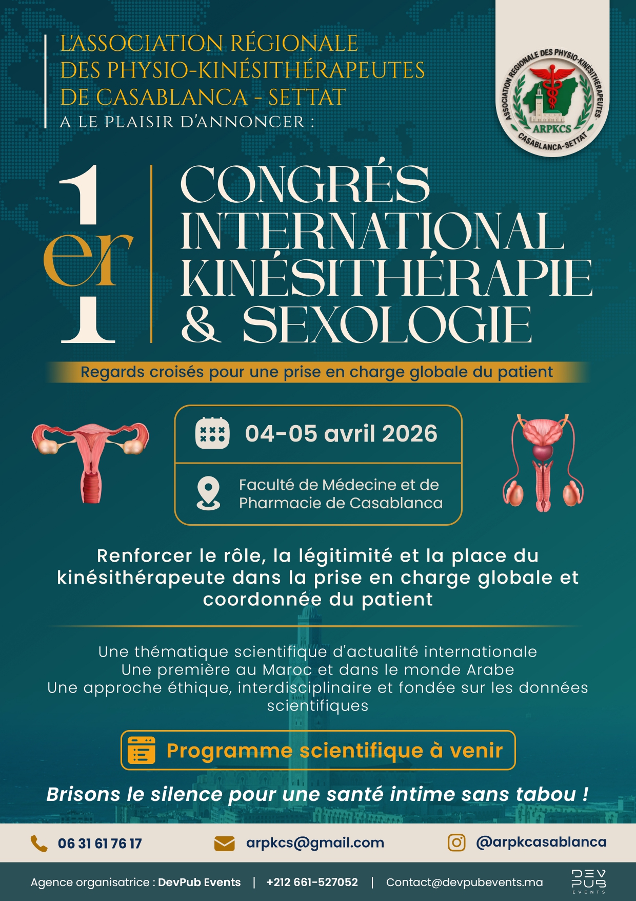 Affiche Congrès ARPKCS