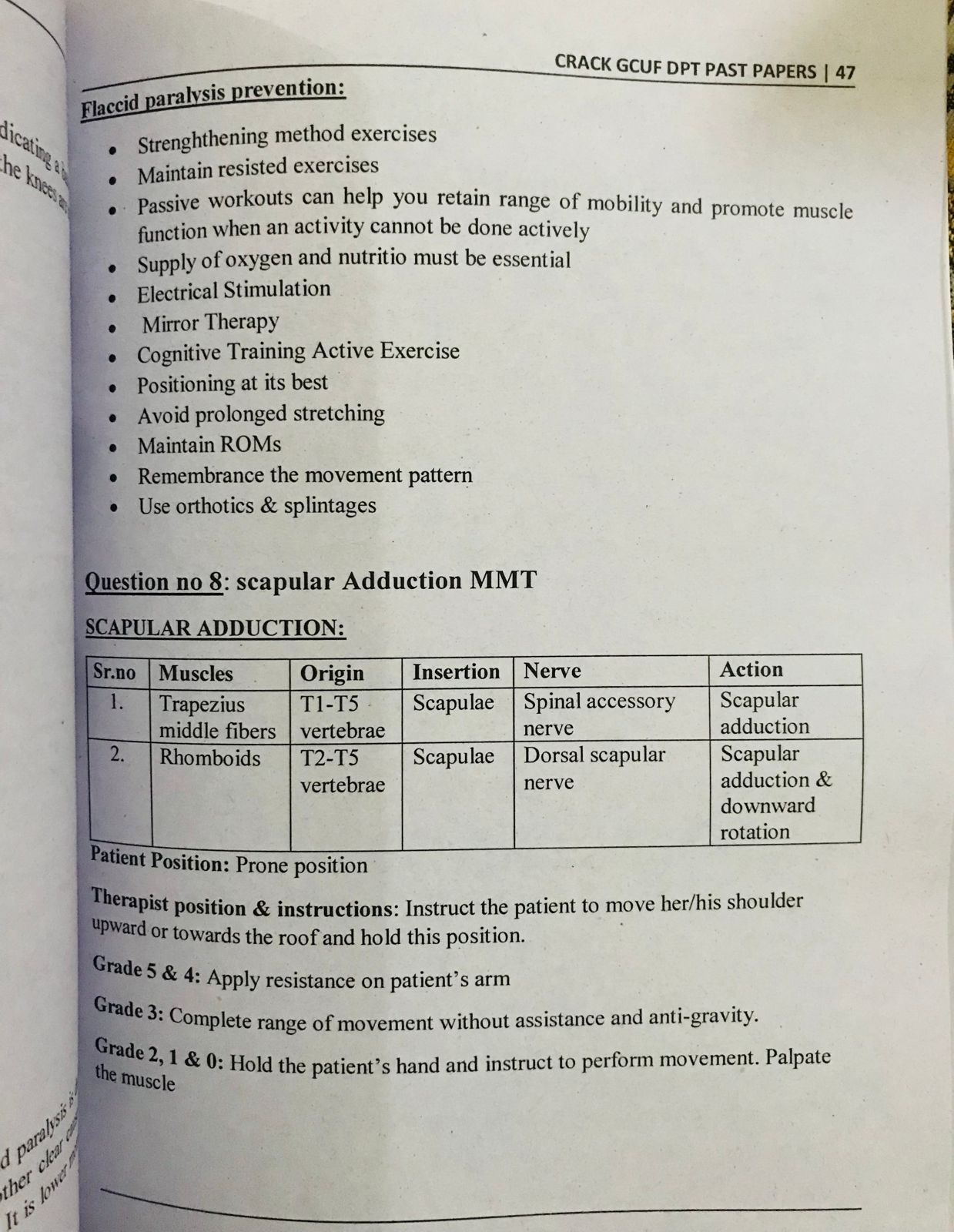 Crack GCUF DPT PAST PAPERS 1st YEAR| BEST SELLING 2025 - Image 3