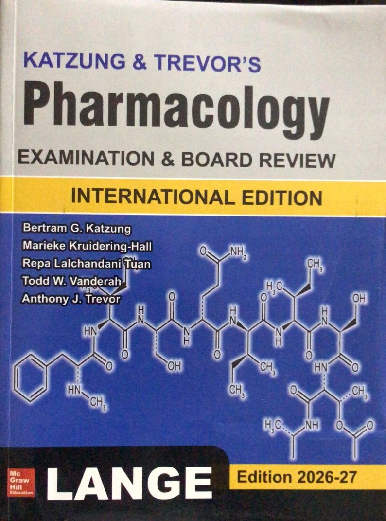 Mini Katzung; Katzung Pharmacology| Latest 15th Edition
