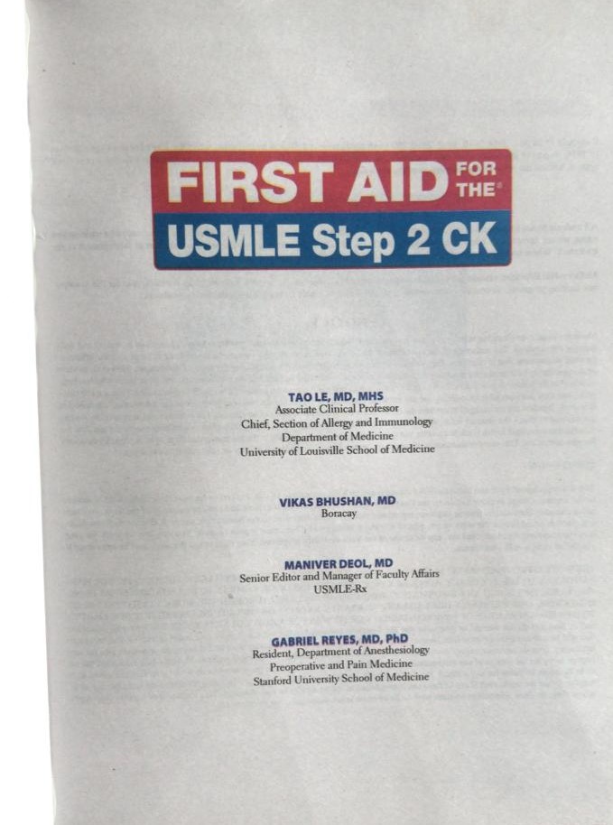 First Aid for The USMLE Step 2 CK, Latest Edition 2026 - Image 2