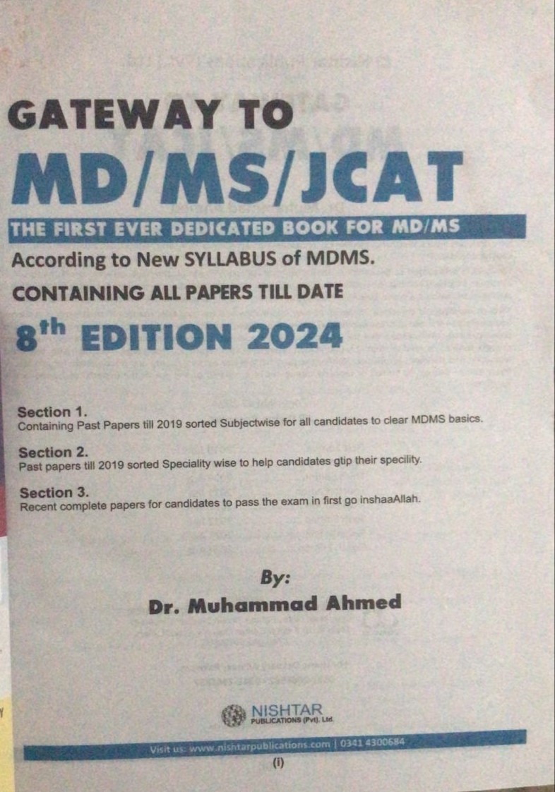 Gateway to MD/MS/JCAT| Latest 8th EDITION 2024-25 - Image 2