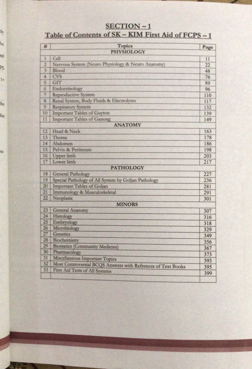 Sk kim| First Aid & Last Days Revision Notes| Latest 4th Edition - Image 2