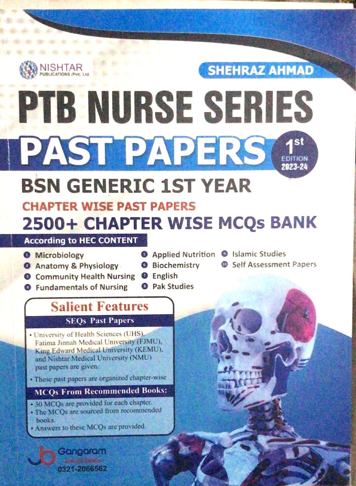 PTb Nurse Series; 1st Year Nursing Past Papers| 1st Edition - Image 2