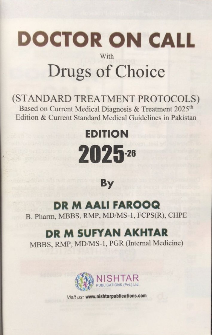Doctor on Call; With Drugs of Choice| Latest 2025-26 Edition - Image 2