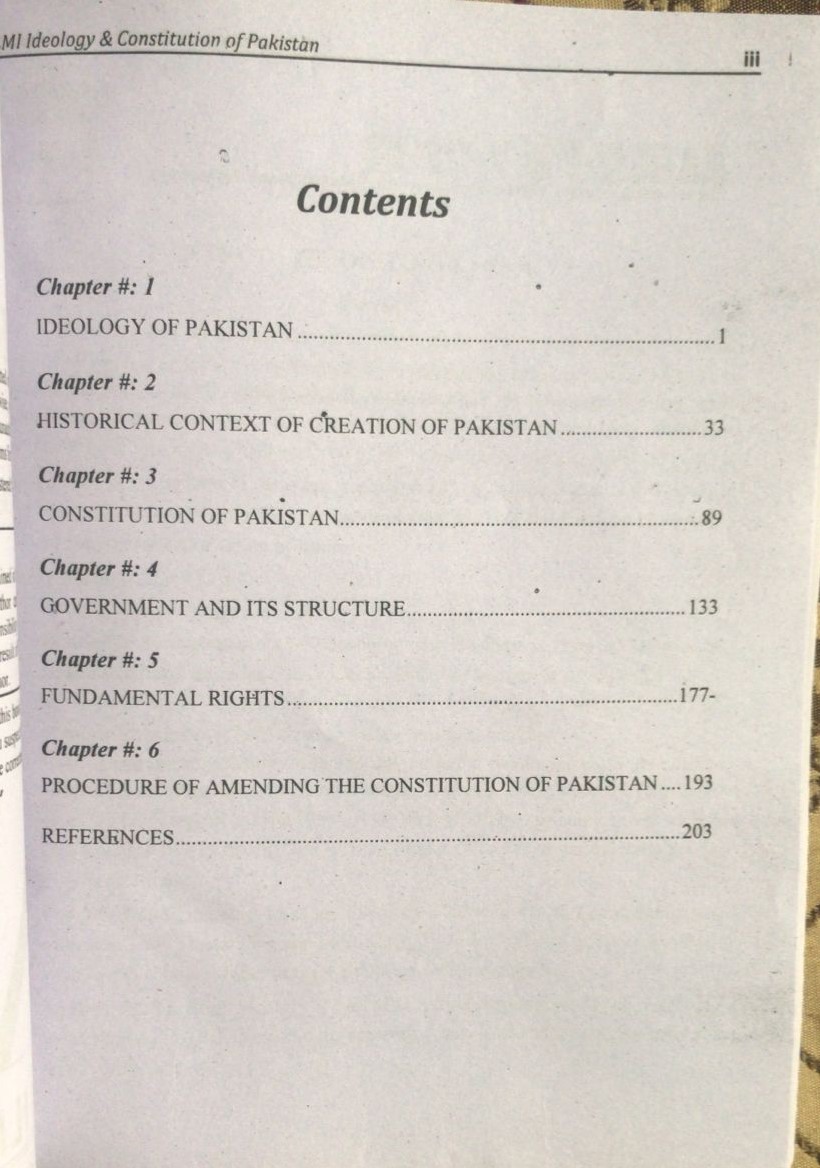 Ideology and Constitution of Pakistan| Latest Edition - Image 2
