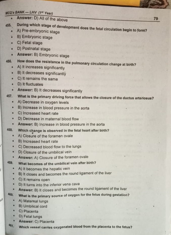 LHV MCQs Bank 1st Years| Updated Latest Edition 2026 - Image 3
