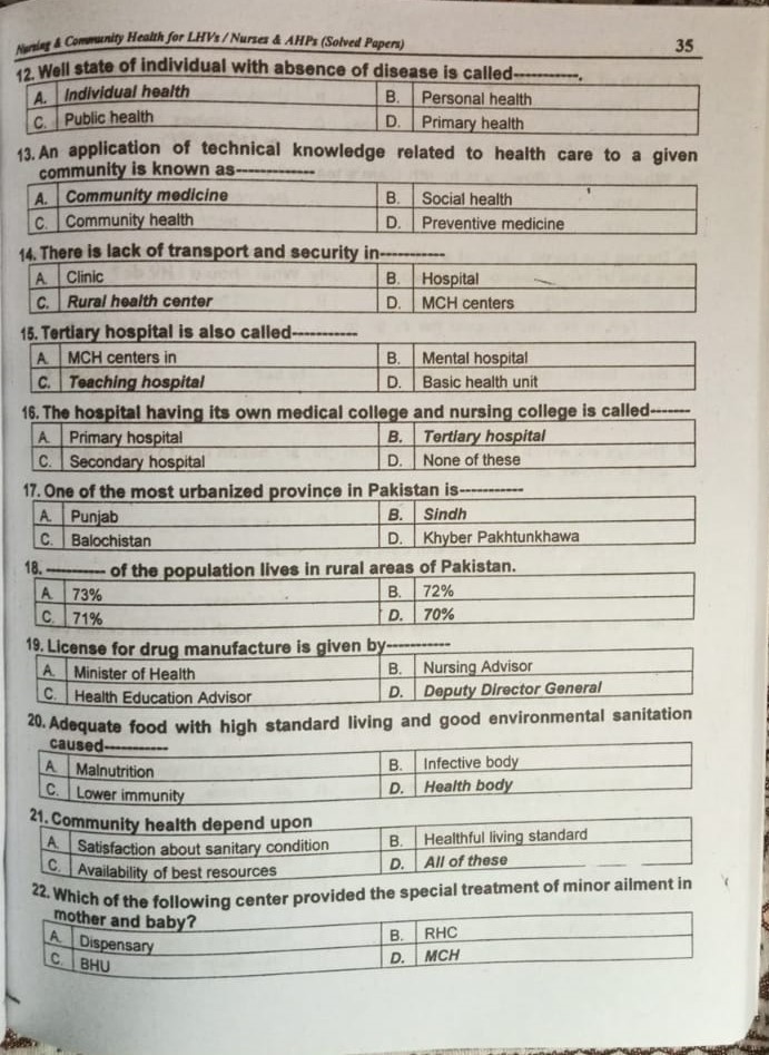 LHV MODEL PAPERS 2ND YEAR| Updated Latest Edition 2026 - Image 3