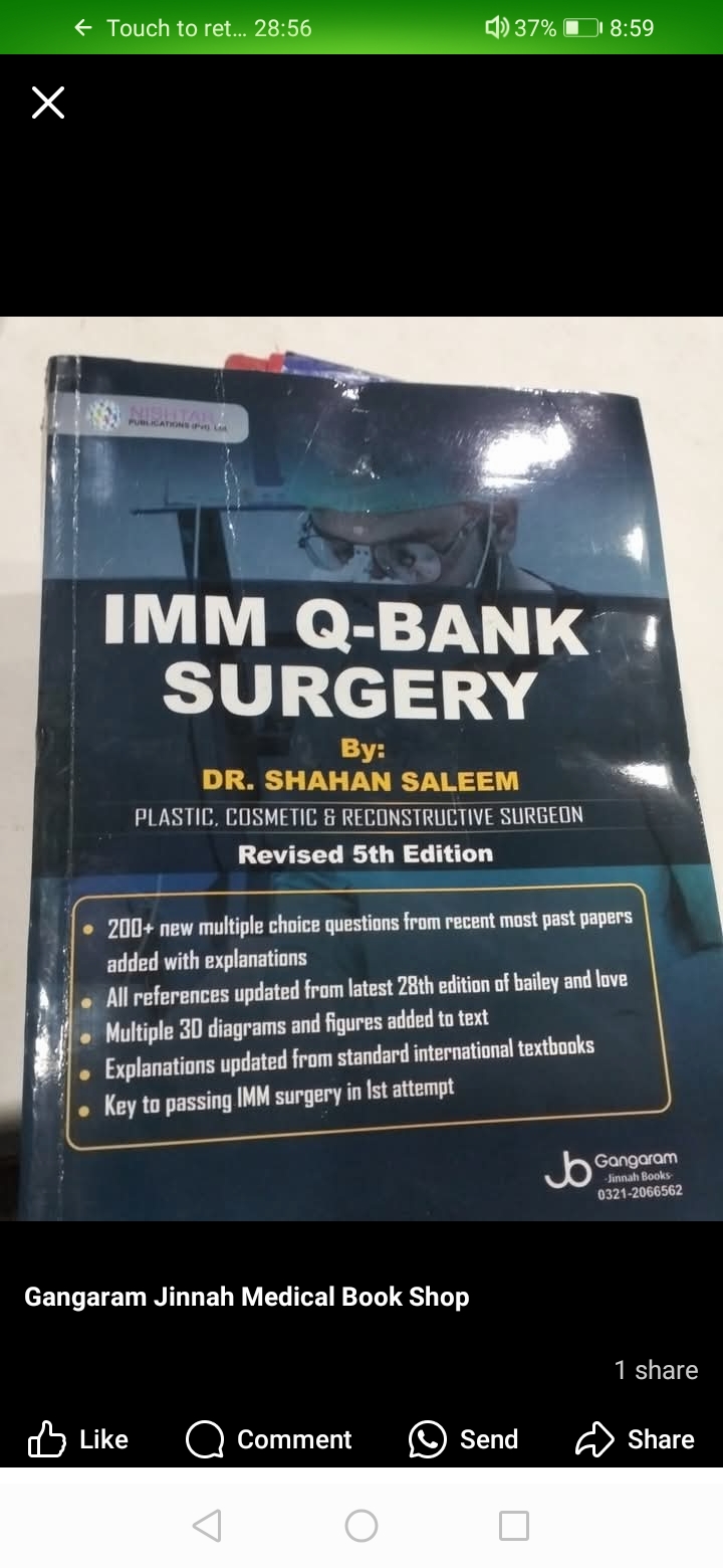 IMM Q-Bank Surgery by Shahan Saleem – Revised 5th Edition - Image 2