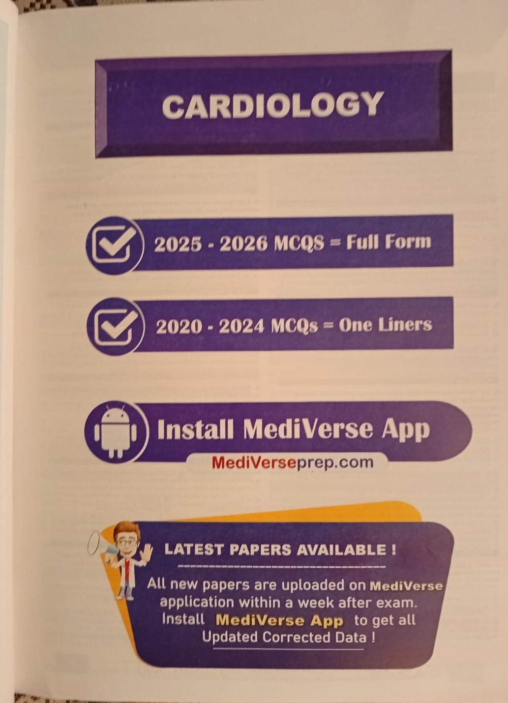 MEDIVERSE MediCall FCPS-1; SYSTEM Wise MCQs| LATEST EDITION - Image 3