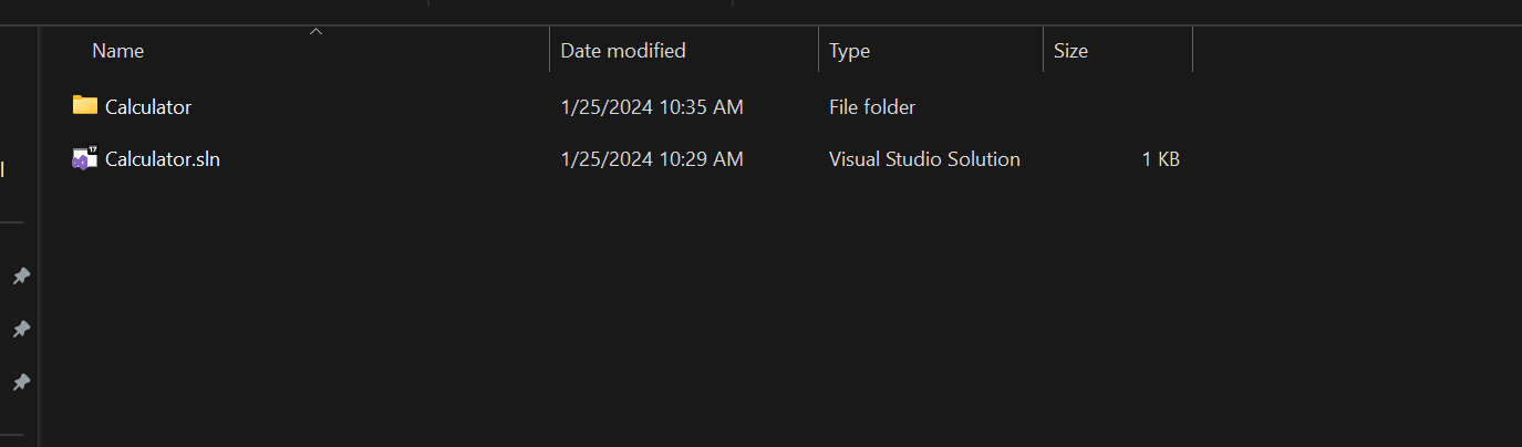 Unit test project folder structure