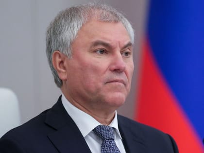 Вячеслав Володин сообщил, что сегодня вместе с коллегами он посетит Индию