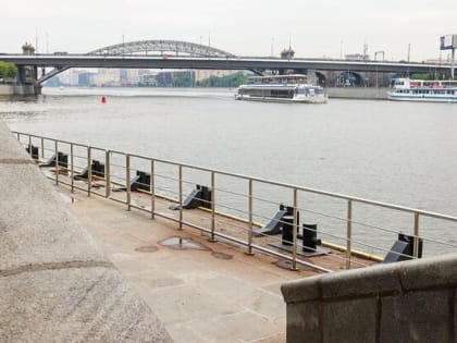 Пассажирский причал Сетунь на Воробьевской набережной отремонтировали