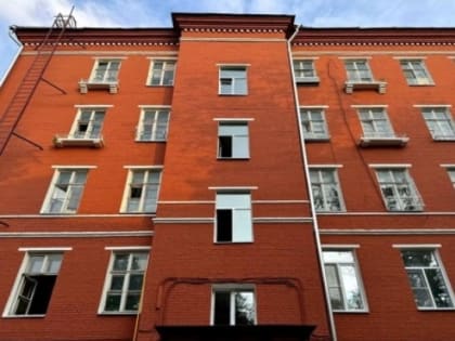 Дом 1953 года постройки восстановили в Академическом районе