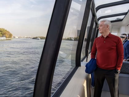 Собянин: Судоверфь в районе Нагатинский Затон заработает в конце года
