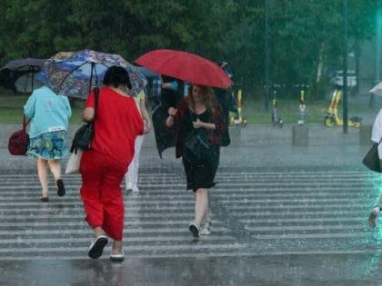 Погода в Москве: кратковременные дожди и тепло до 28 градусов