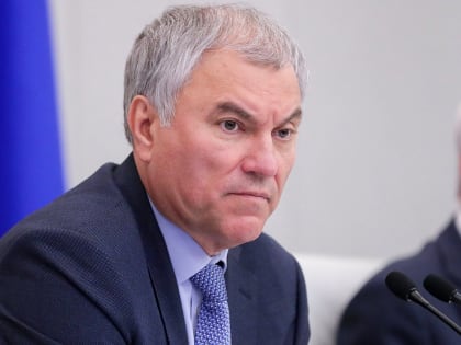 Вячеслав Володин: Государственная Дума рассмотрит проект о конфискации имущества за преступления против безопасности государства 24 января