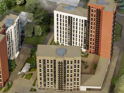В Рязанском районе Москвы начали строить три жилых корпуса по программе реновации