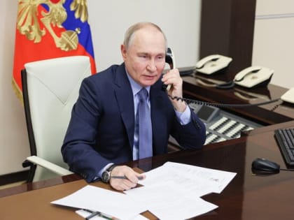 Путин провел телефонный разговор с президентом ОАЭ