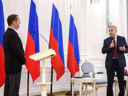 Вячеслав Володин принял участие во встрече депутатов фракции «Единая Россия» с руководством партии