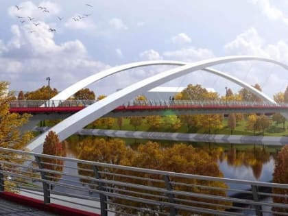 Новый пешеходный мост свяжет районы Москвы