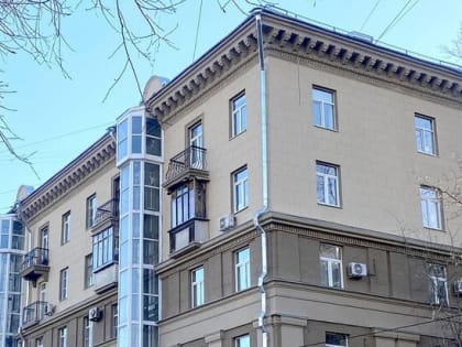 Капитальный ремонт проведен в 100-летнем доме на юге Москвы