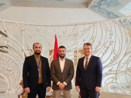 Зампред СМР,  руководитель международного департамента ДУМ РФ Ильдар встретился с Чрезвычайным и Полномочным Послом Ливии в РФ  Эмхемедом  Альмаграви