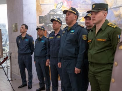 Память о Герое СССР Сагадате Нурмагамбетове увековечили в Музее Победы