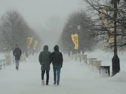 Снижение температуры воздуха в Москве