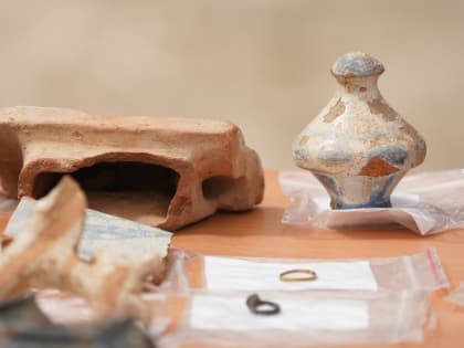 На раскопках в ЦАО обнаружили старинные предметы