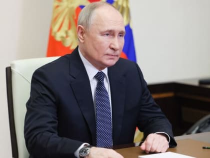 Владимир Путин проголосовал онлайн на выборах Президента России