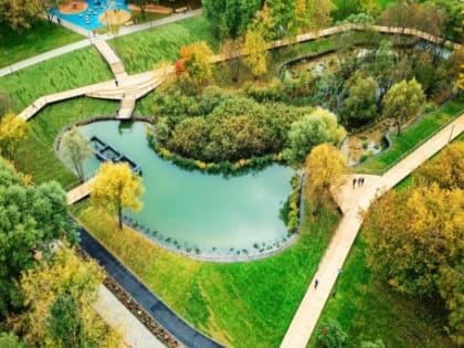 В парке «Яуза» построят мост и отремонтируют подходы к «Храму Воздуха» — Собянин