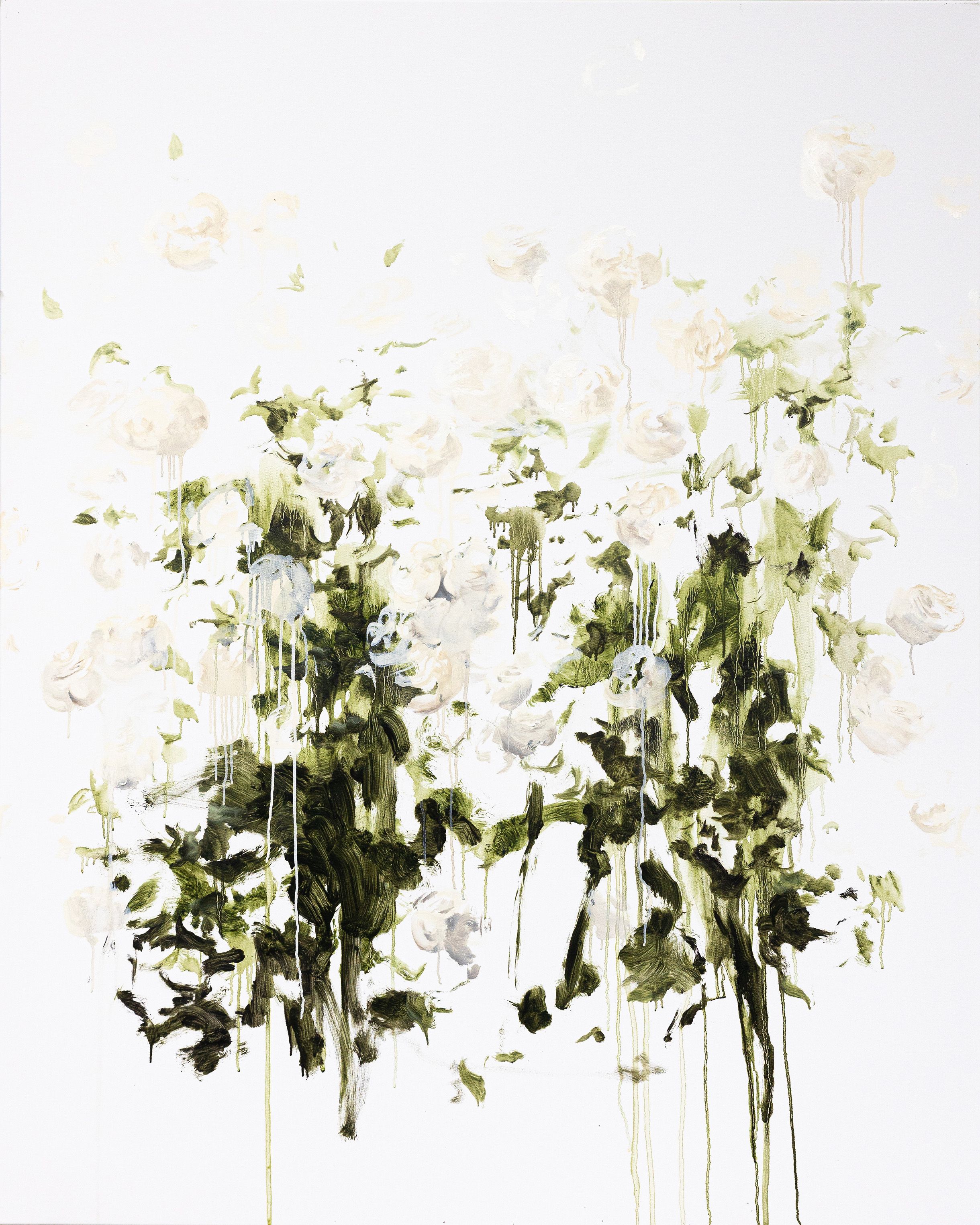 The white roses in front of Palais Mautner Jaeger