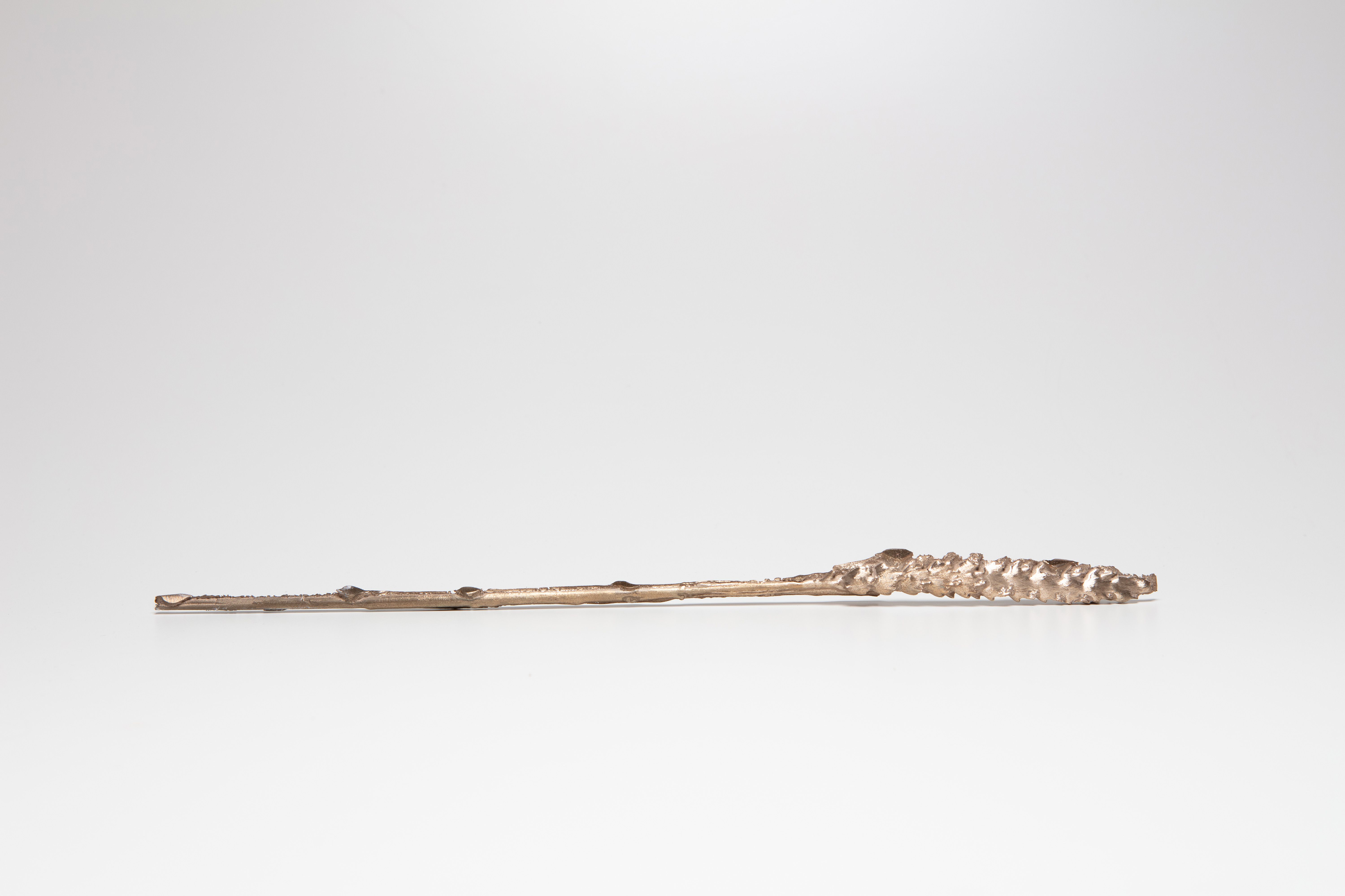 bronze casts of wheat stalks 