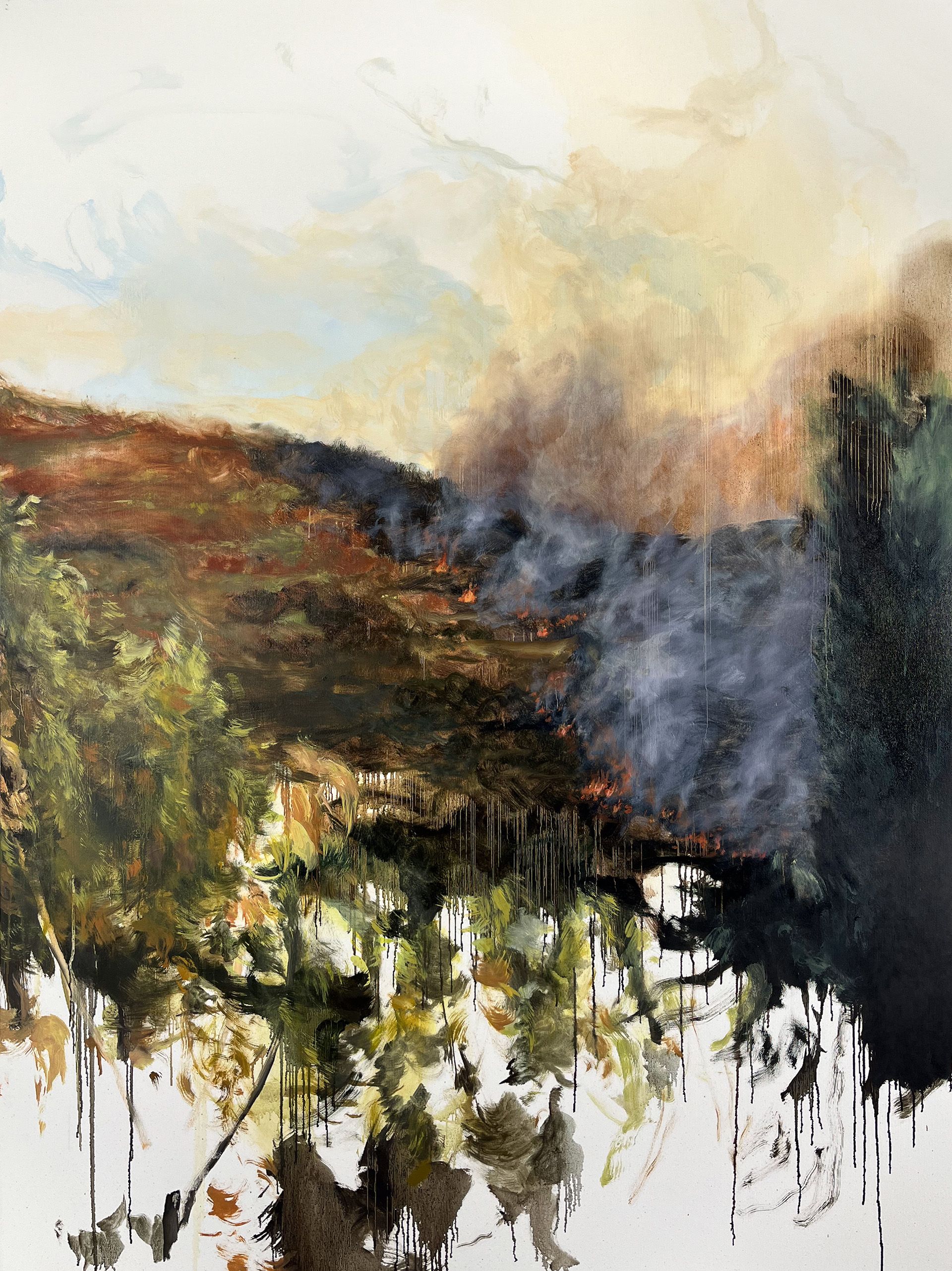 Not defined if wildfire or made by humans.