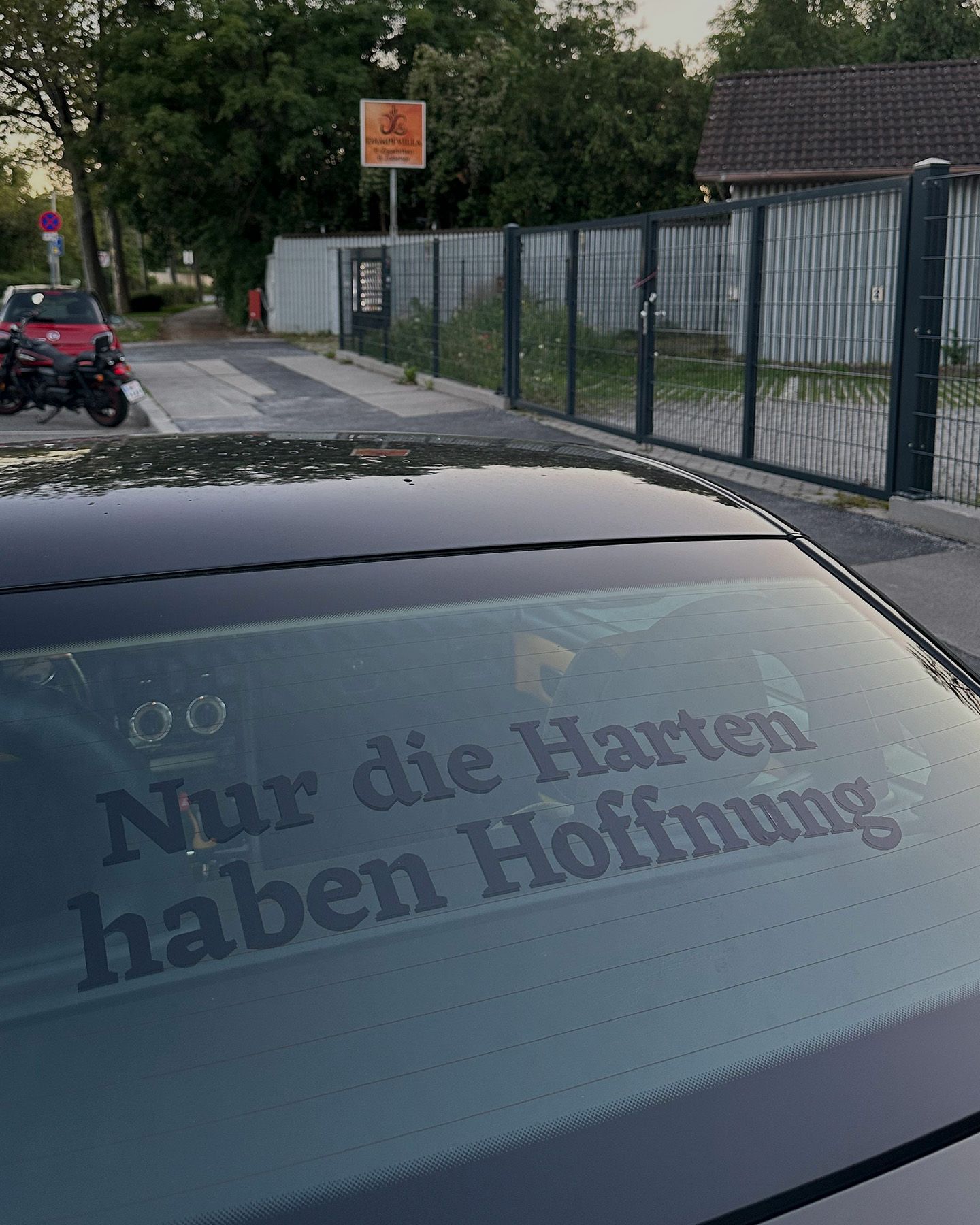 Nur die Harten haben Hoffnung.