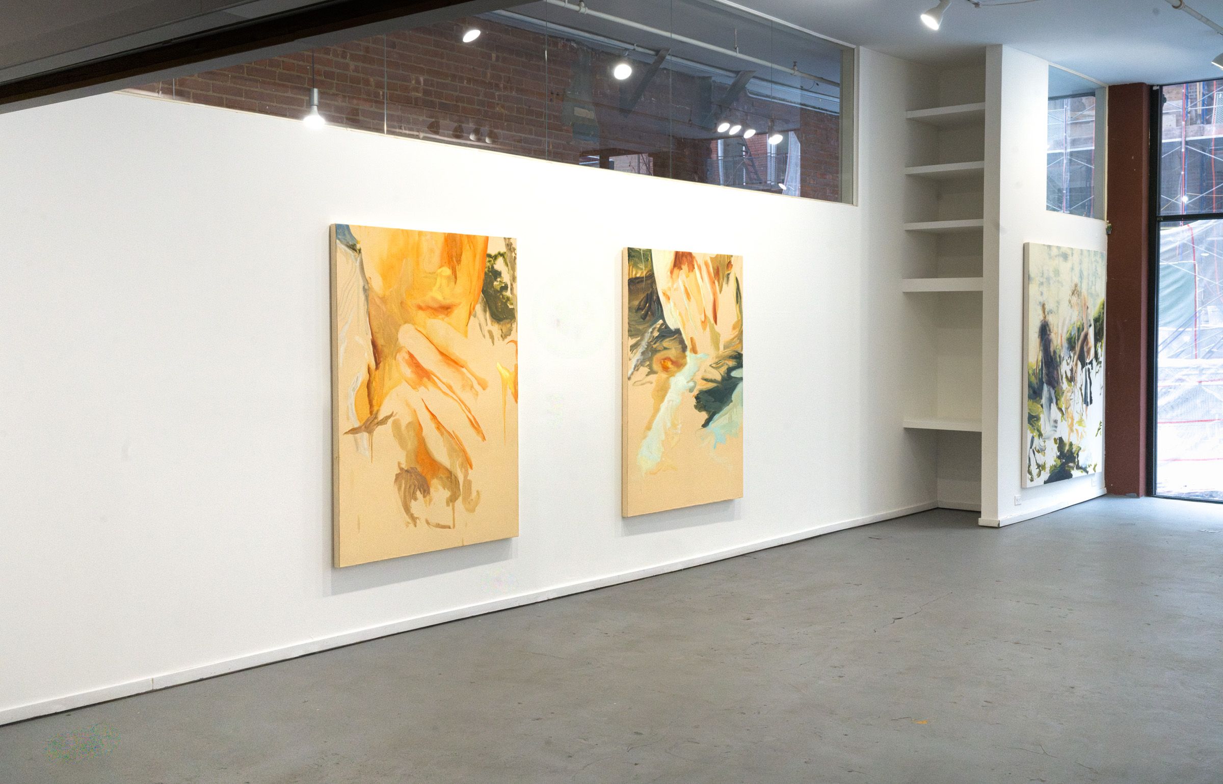 Encore exhibition, Simon Kubik in ny, installation shot. 