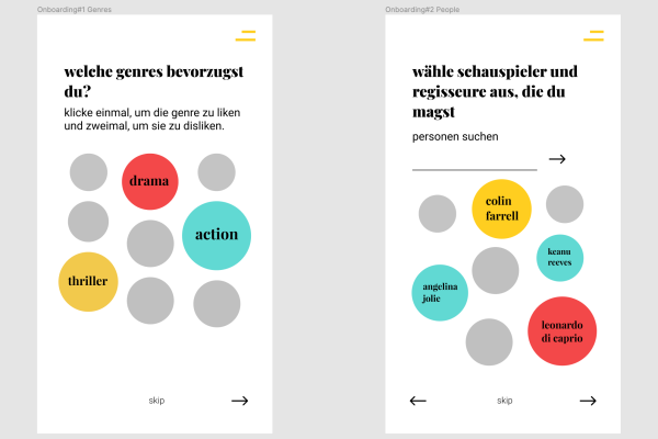recommendations are uniquely tailored to the user's taste