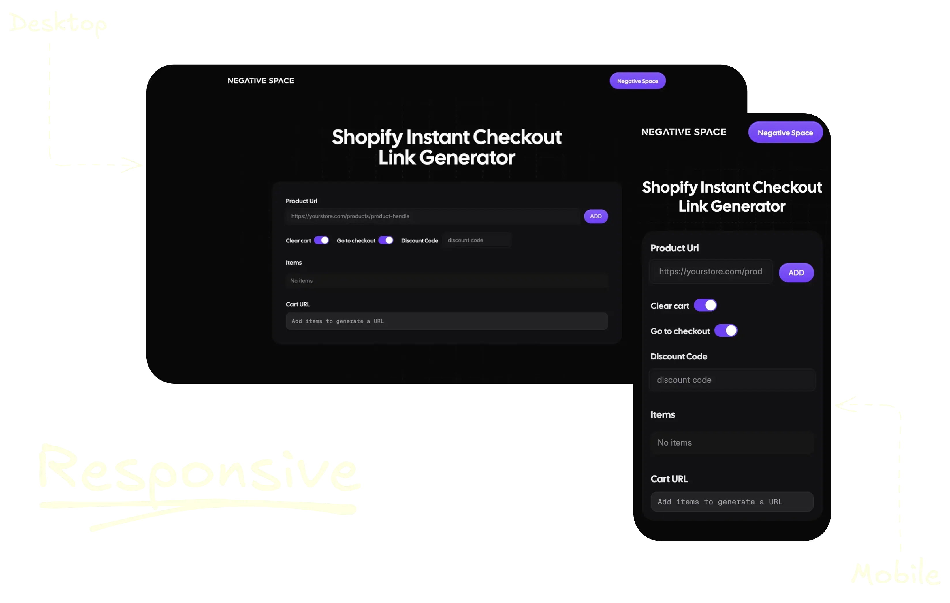 Illustration of responsive design