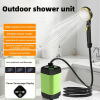Top On Sale Product Recommendations! Portable outdoor electric shower unit, with long battery life, suitable for use in camping, bathrooms, and construction sites. Price Now: RWF 53905 (Original price