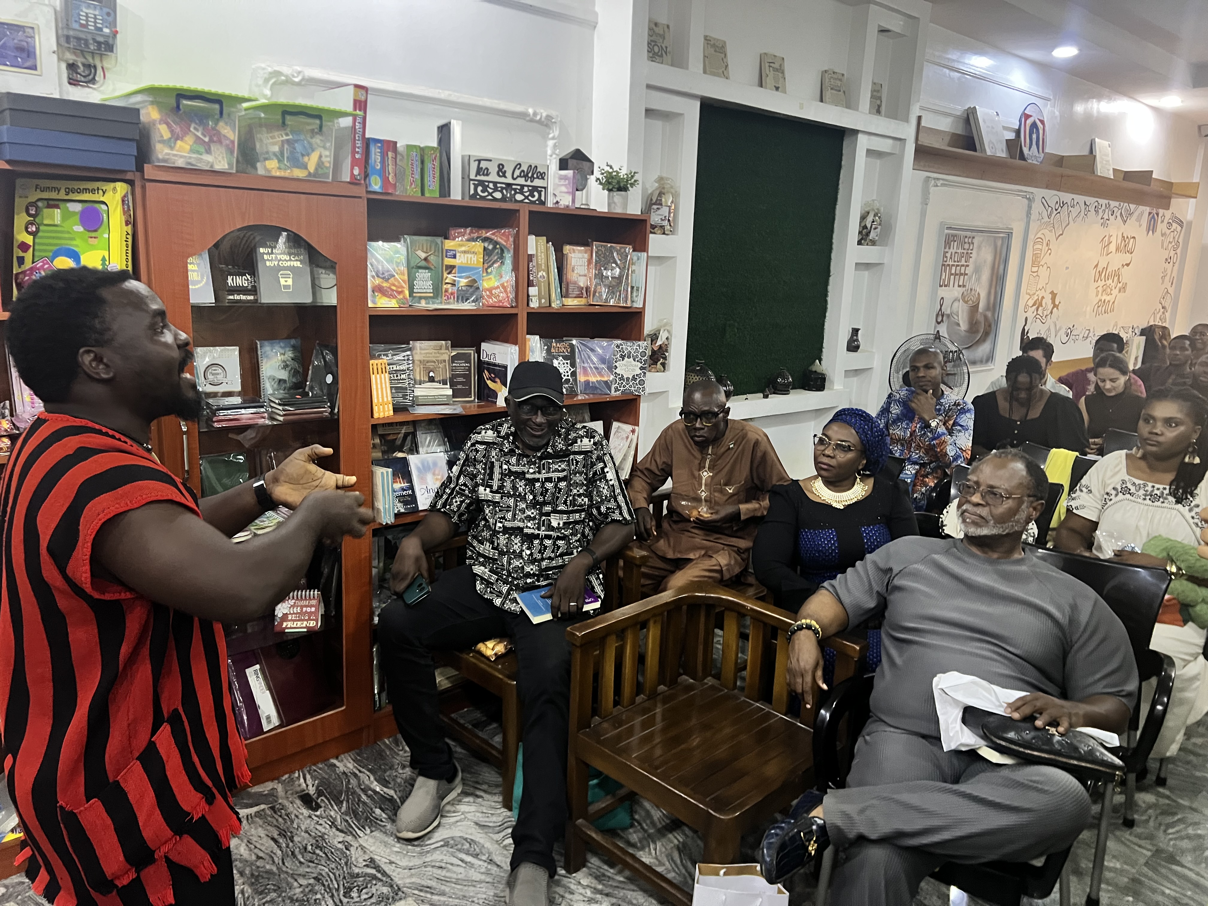 Abuja book tour — 5