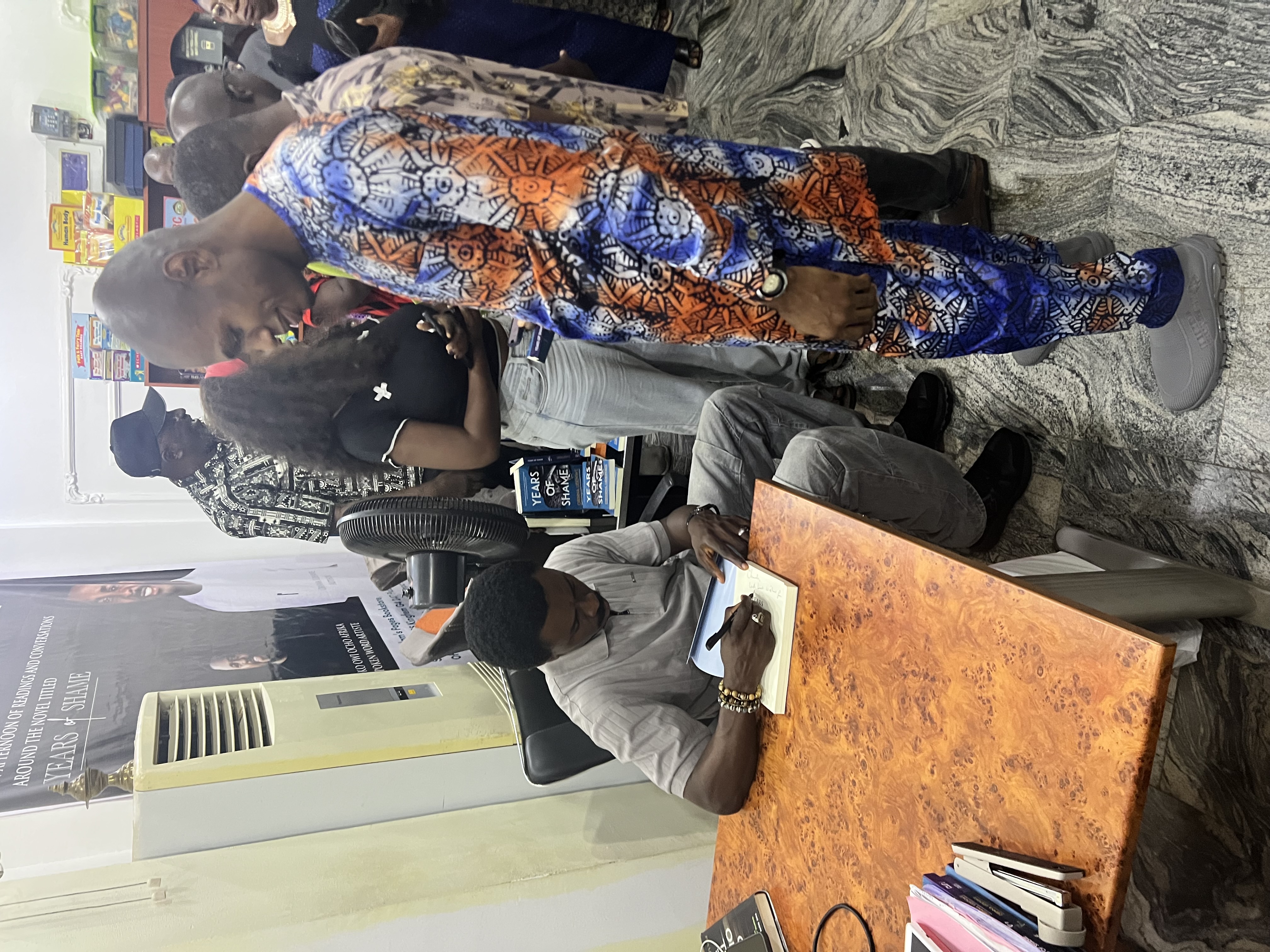 Abuja book tour — 11