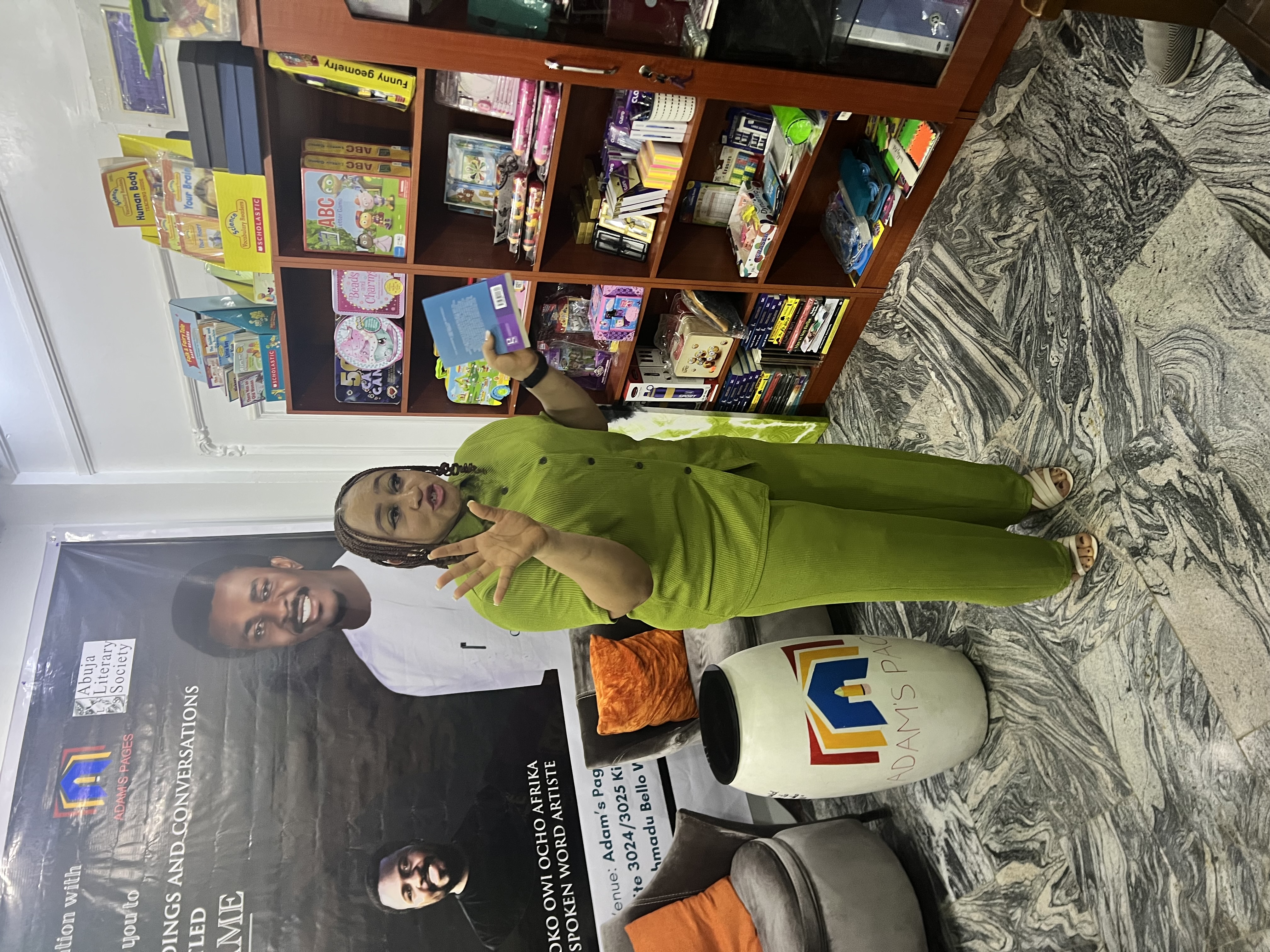 Abuja book tour — 13