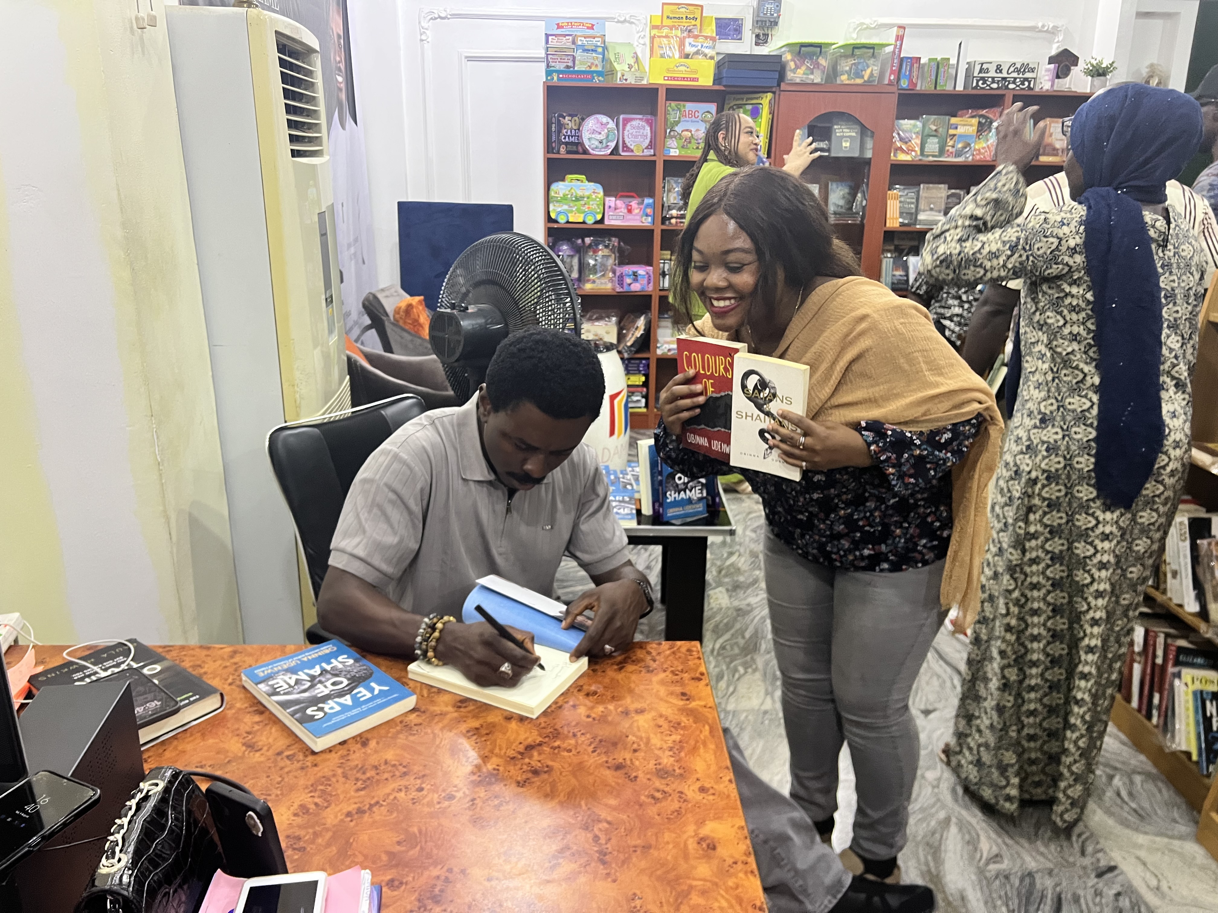 Abuja book tour — 14