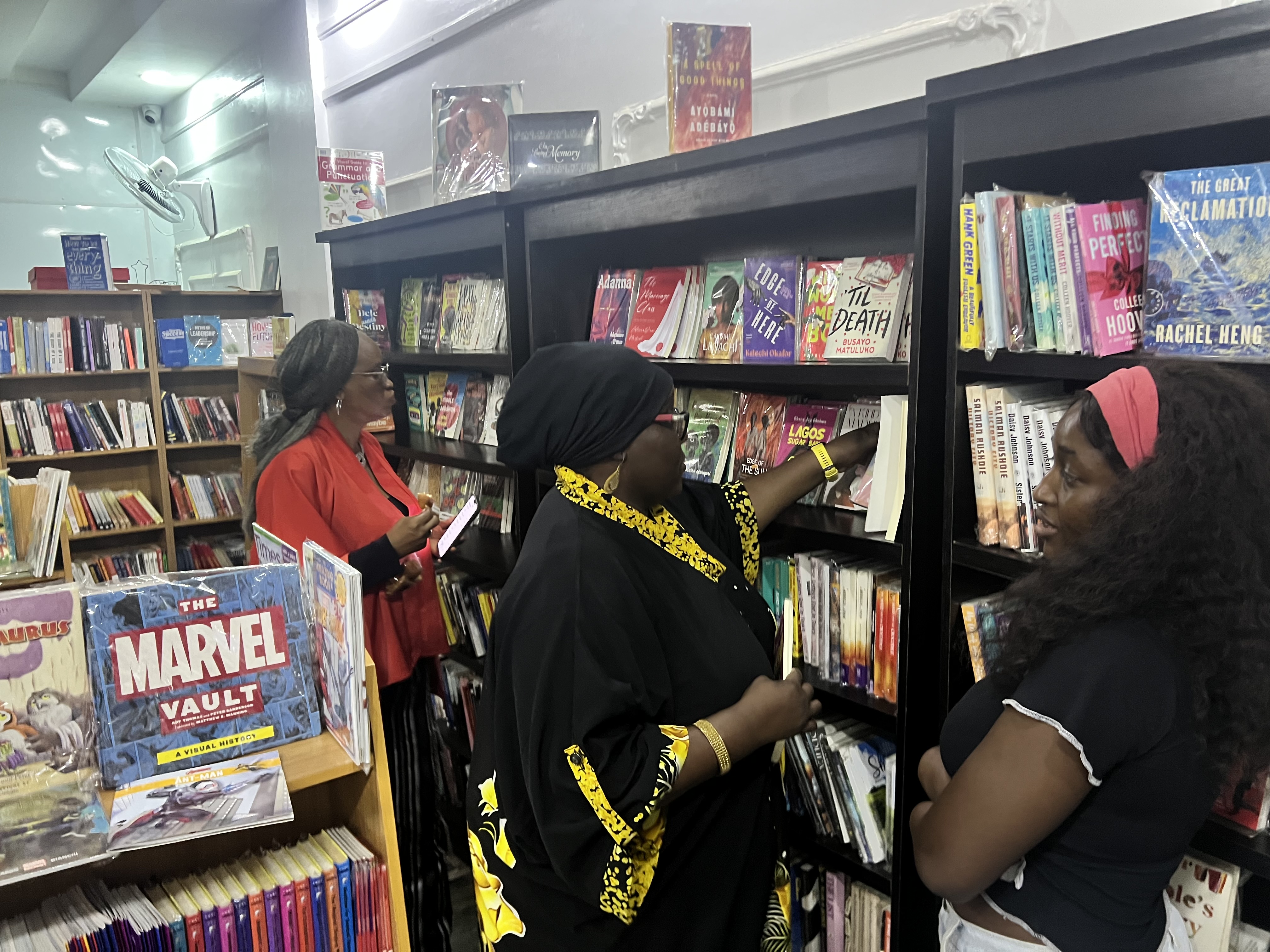 Abuja book tour — 15