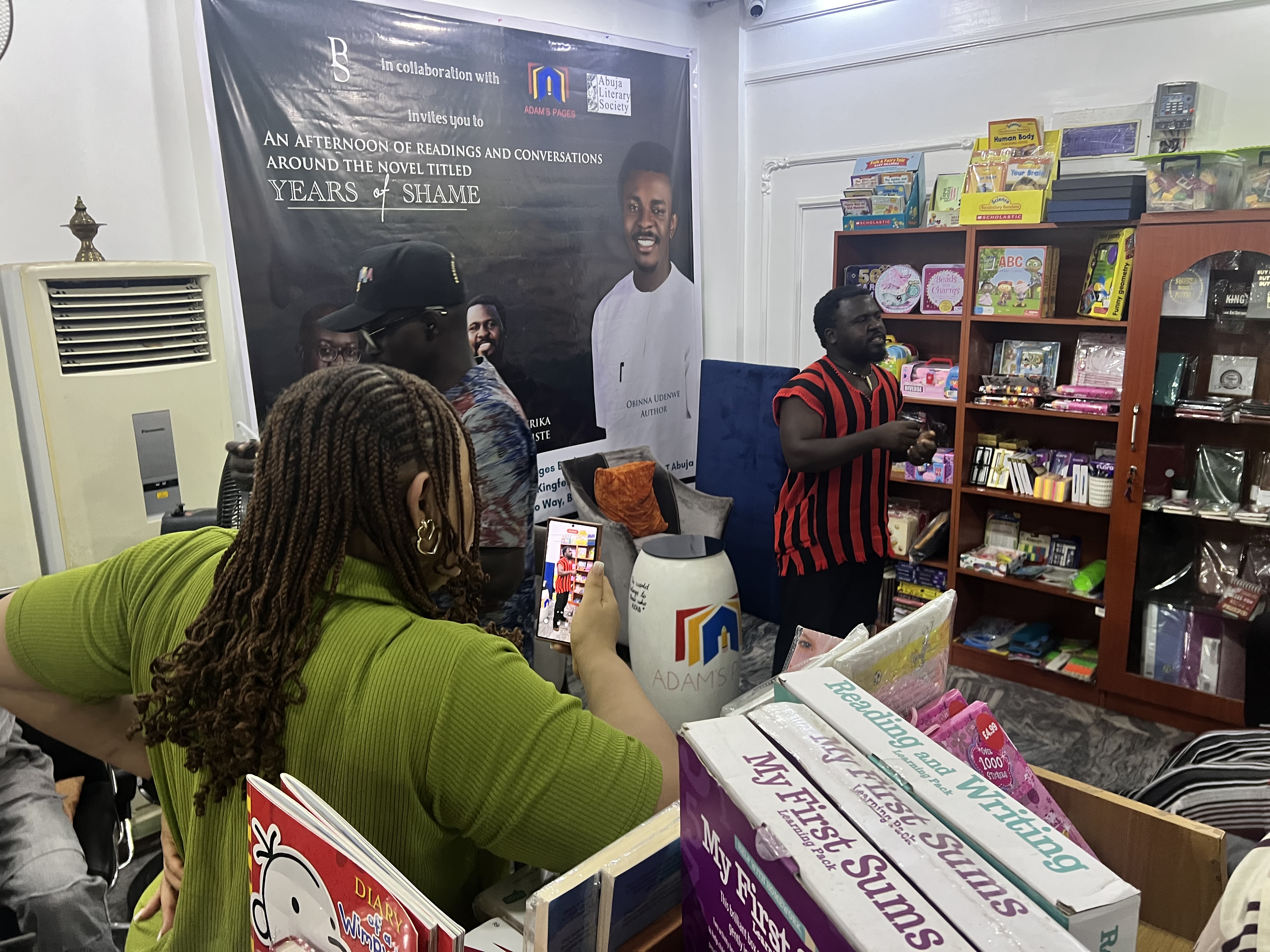 Abuja book tour — 17