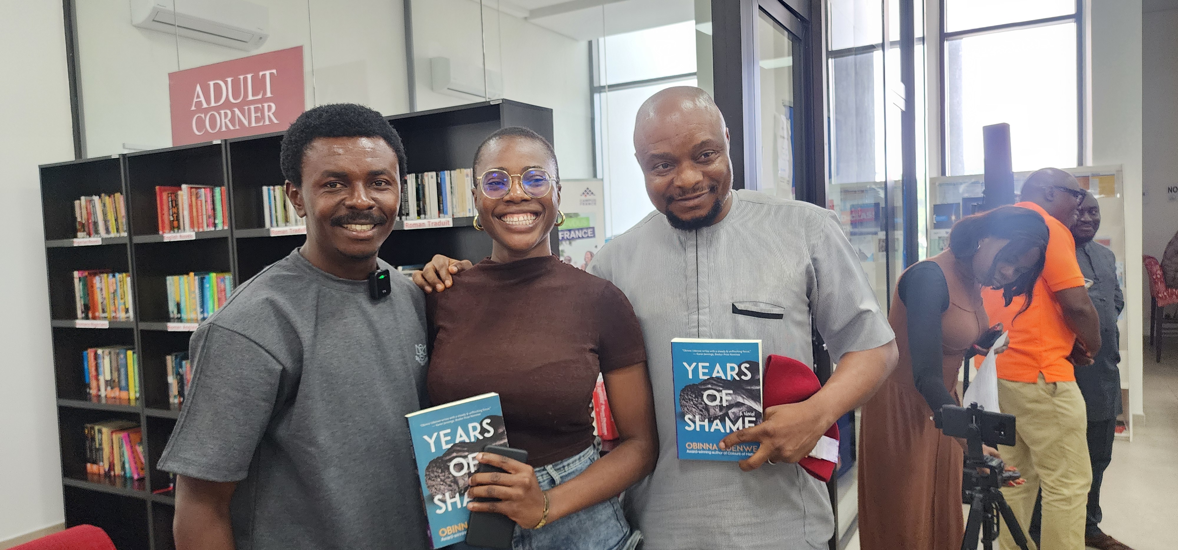 Lagos book tour — 16