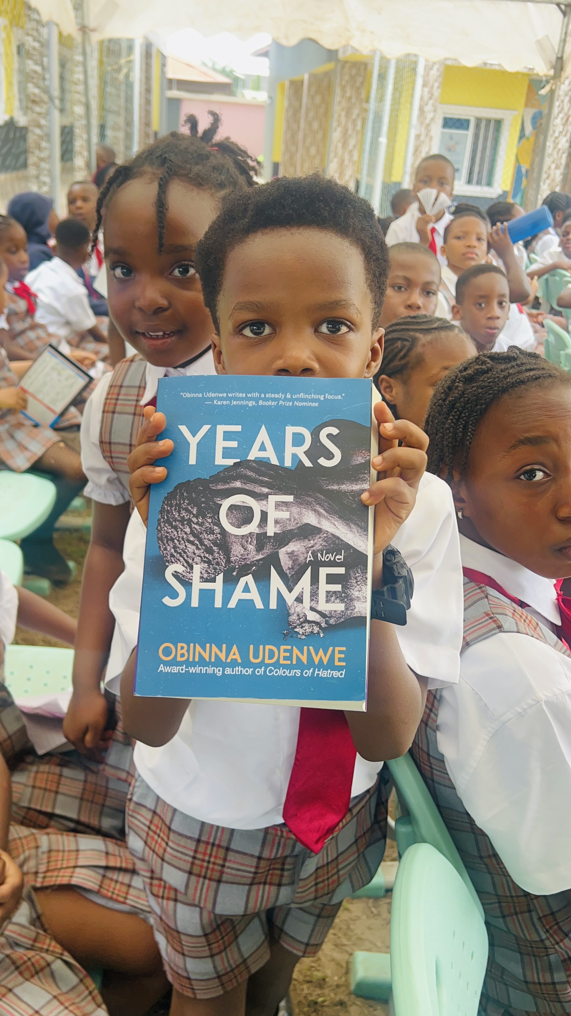 Obinna talks to school pupils — 3