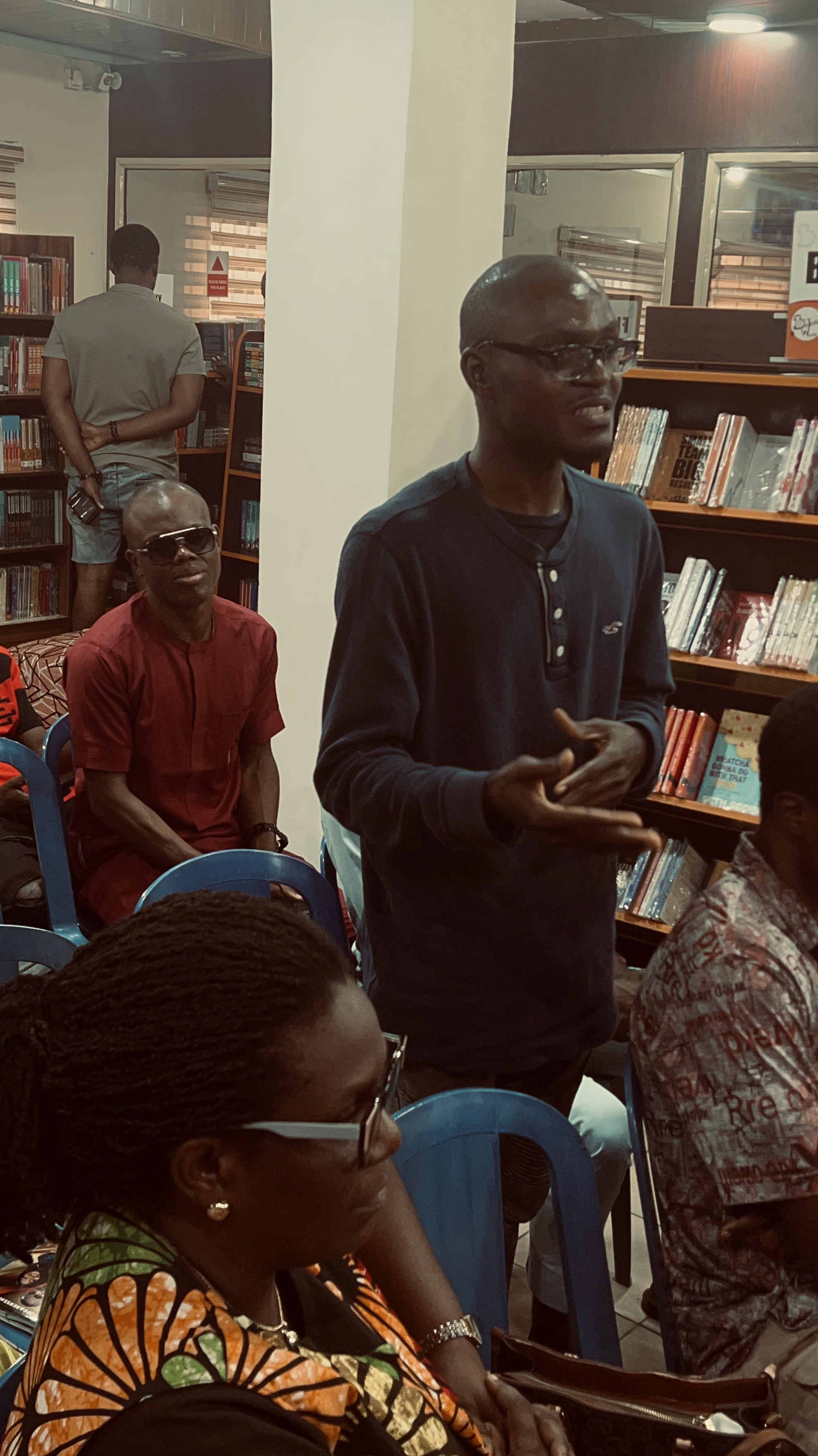 Obinna reads in Port Harcourt — 8
