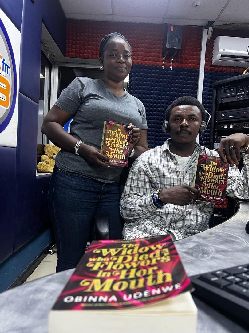 Obinna reads at Classic 97.3FM — 4