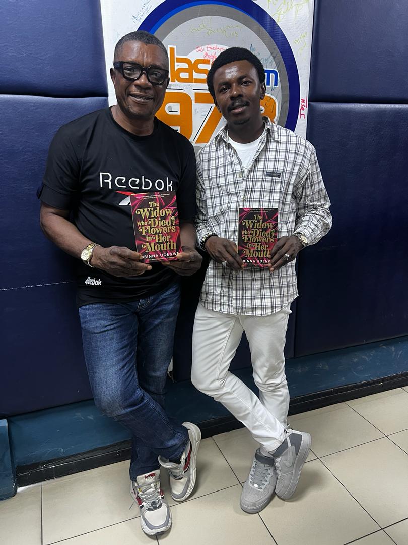 Obinna reads at Classic 97.3FM — 5